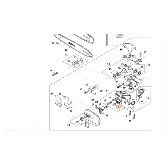 STIHL  Przewód olejowy 4182 641 3200